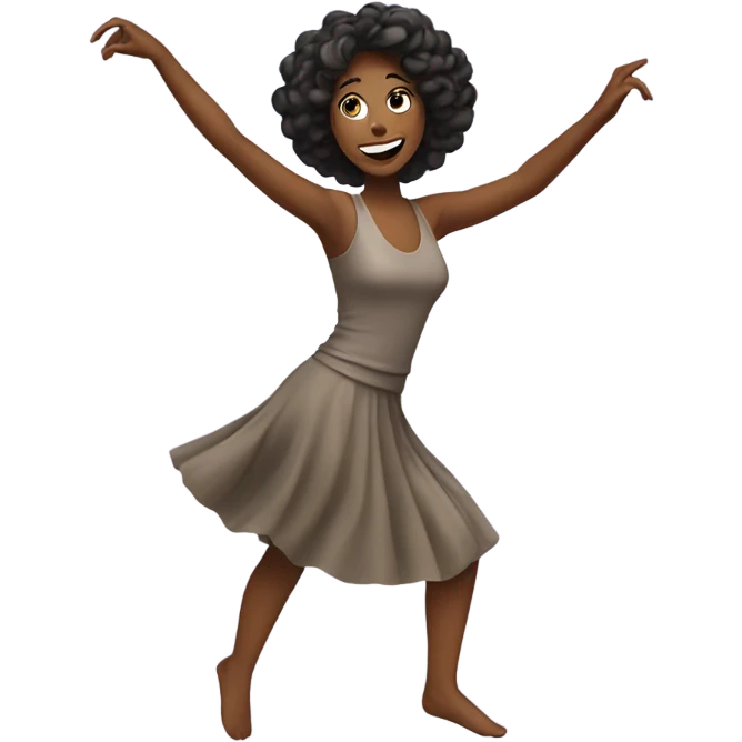 Woman dancing emoji