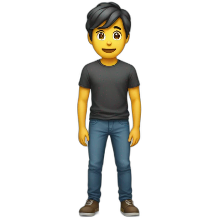 standing on head emoji