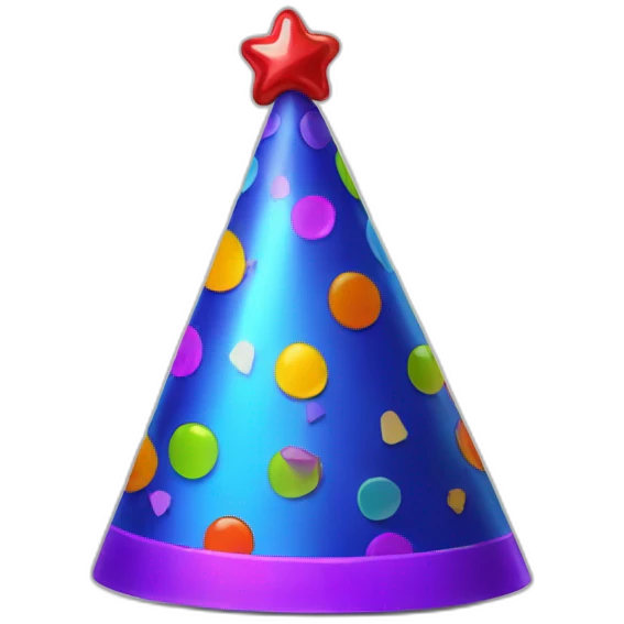 party hat emoji