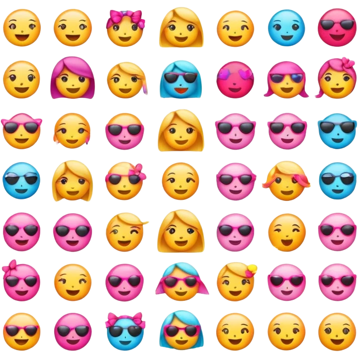 Girly emojis  emoji