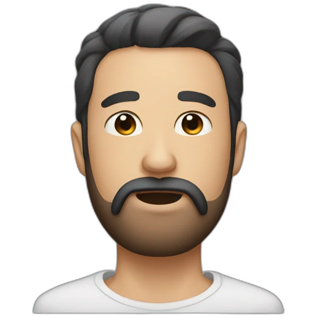 mouth breathing neck beard emoji