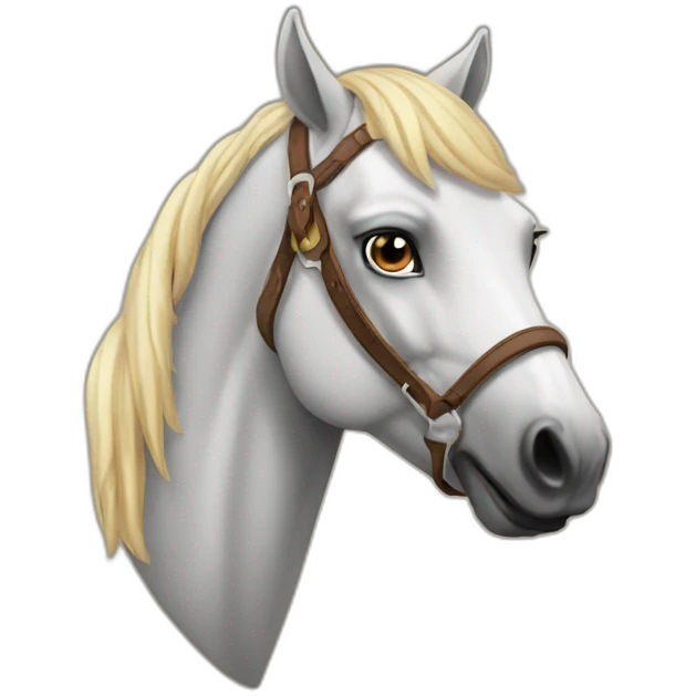 Western horse emoji