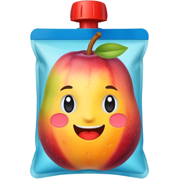 Make a fruit pouch emoji emoji