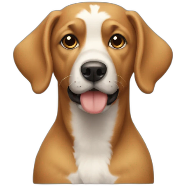 Dog papiion emoji