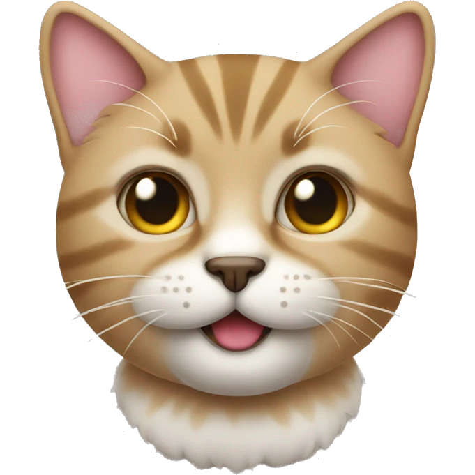 cat emoji with a mustache emoji