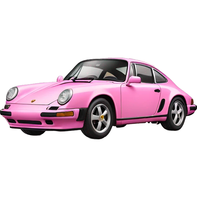 pink porsche  emoji