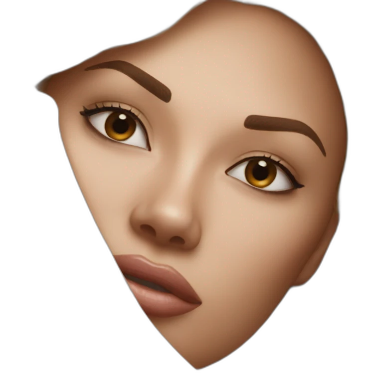 Beautiful woman laying emoji