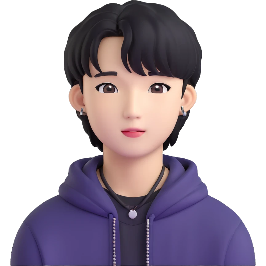 Changbin from Stray Kids, K-pop idol emoji