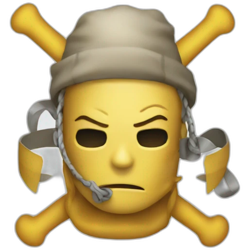 no to piracy emoji