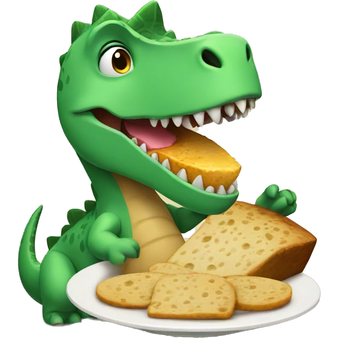 Dinosaur celebrating Passover  emoji