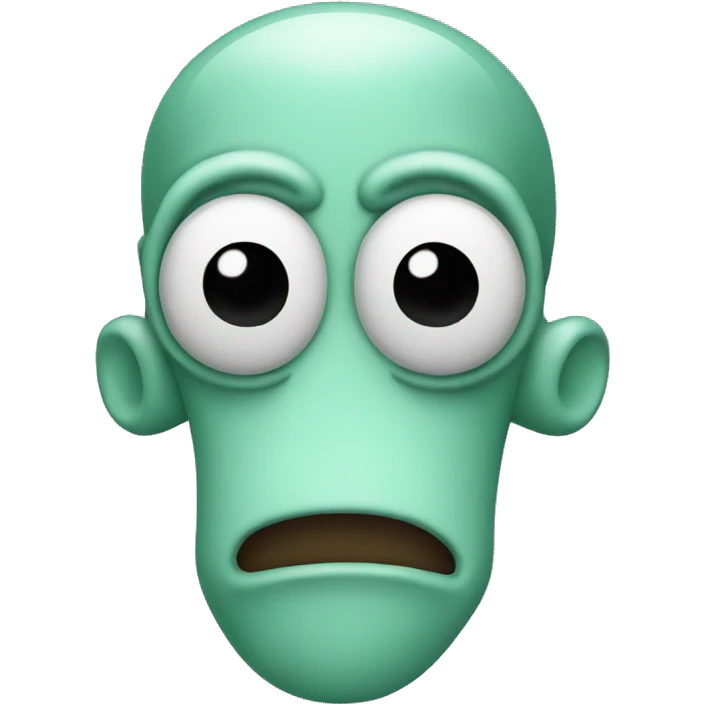 Squidward emoji