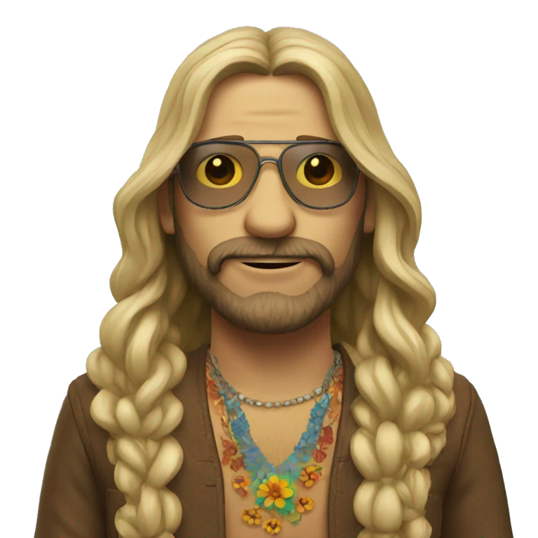 Hippie  emoji