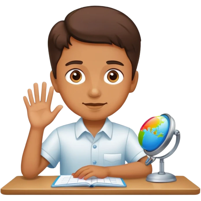The children are working with plastalin. emoji