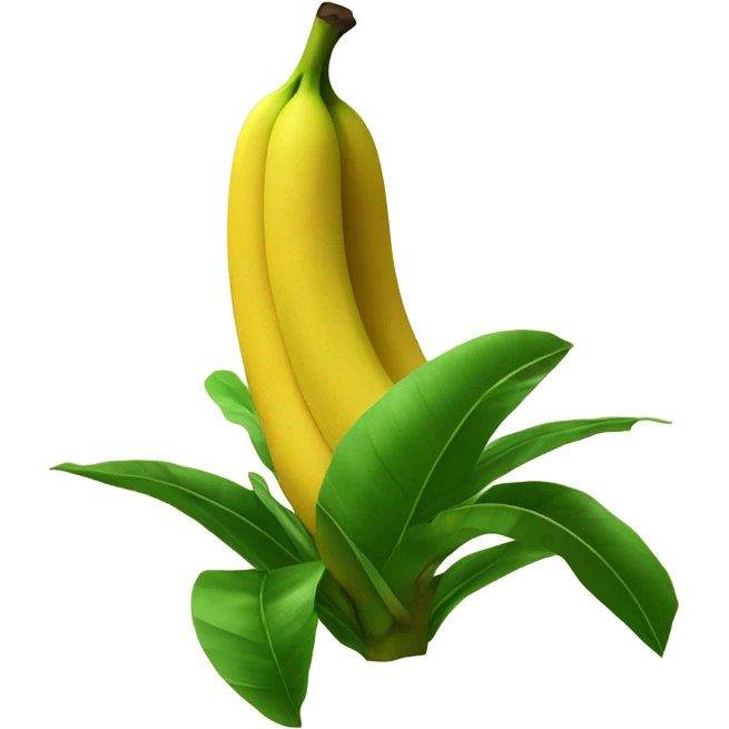 plantacion de banano que se mueva con amimacion emoji