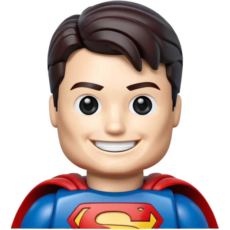 superman lego character emoji