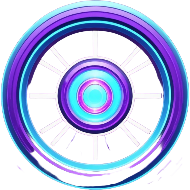 Futuristic glowing portal badge icon, circular emblem, neon blue and purple energy ring, subtle particles and light cracks, Level 01 text, sci-fi web3 game UI style, high detail, centered, dark background, 3D game asset, sharp and minimal emoji