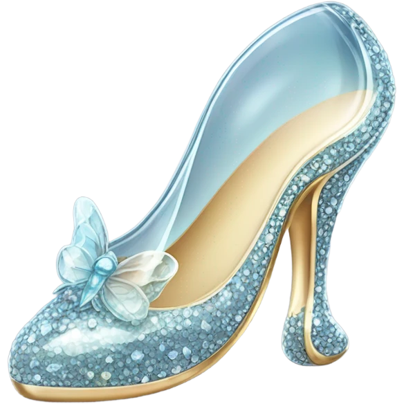 Glass shoe emoji