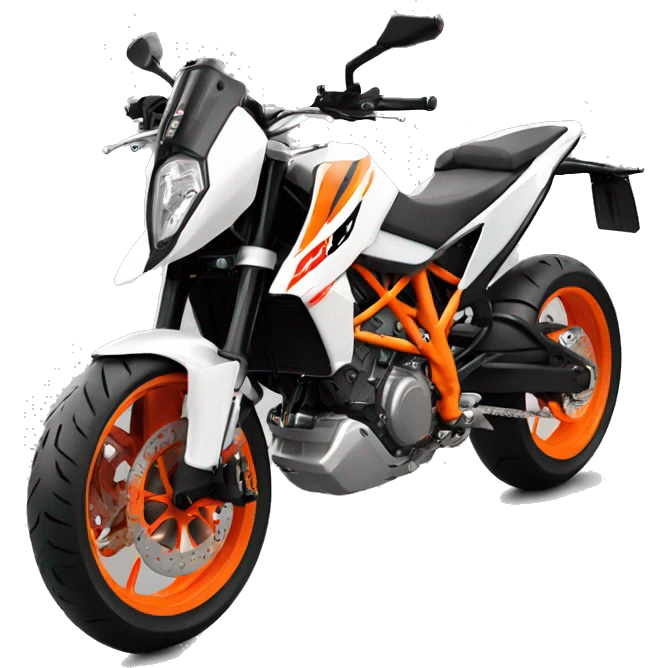 A KTM 690 SMC-R motobike emoji