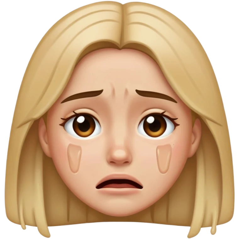 Erin crying 
 emoji