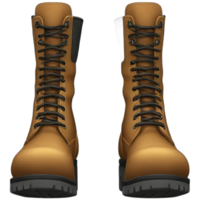 Platform boots emoji