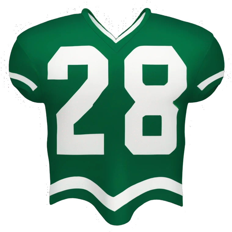 dark green football jersy emoji
