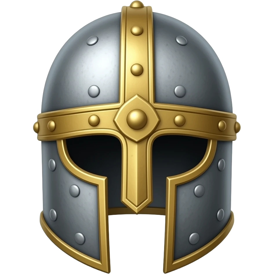 Шлем с полумаской древне русский emoji