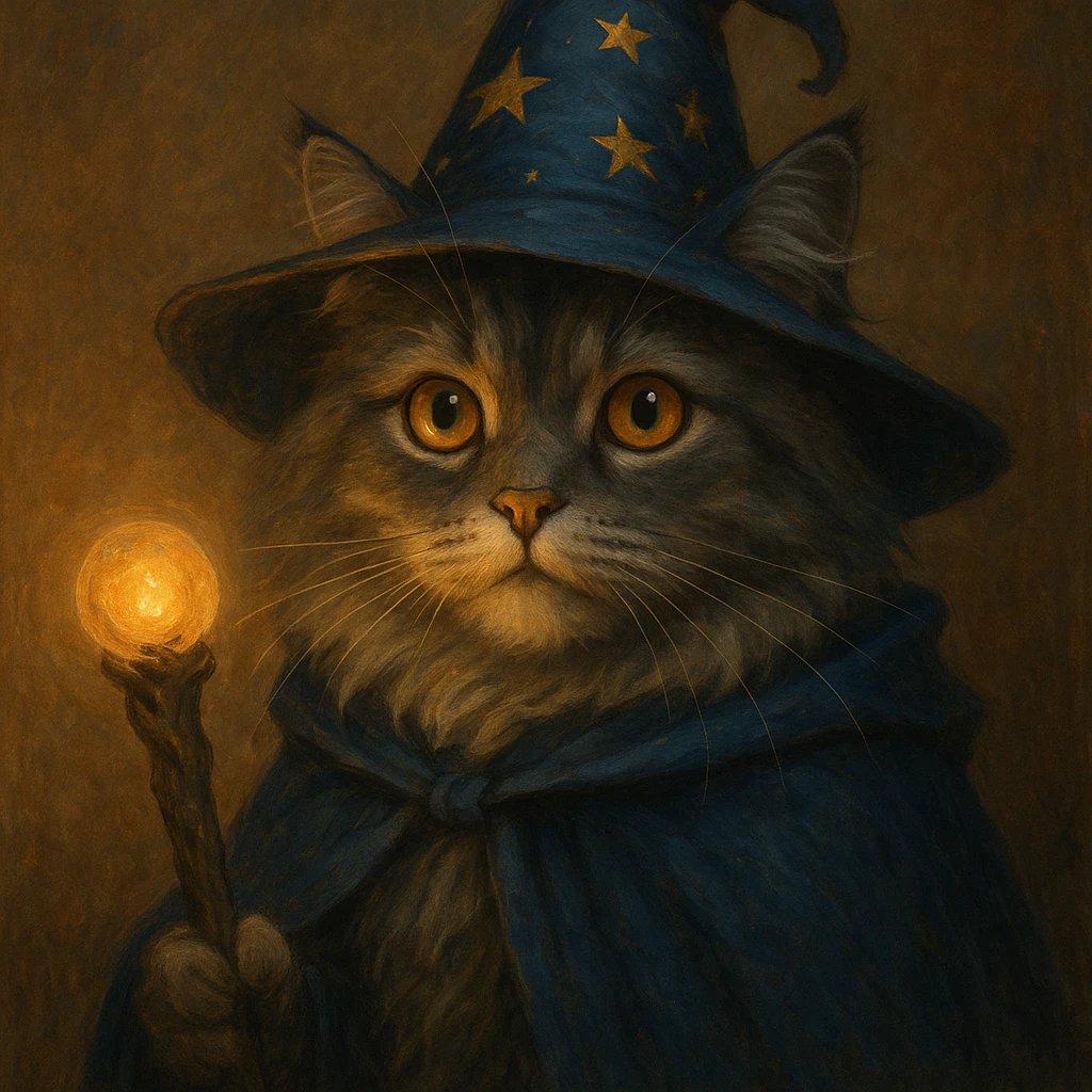 wizard cat emoji