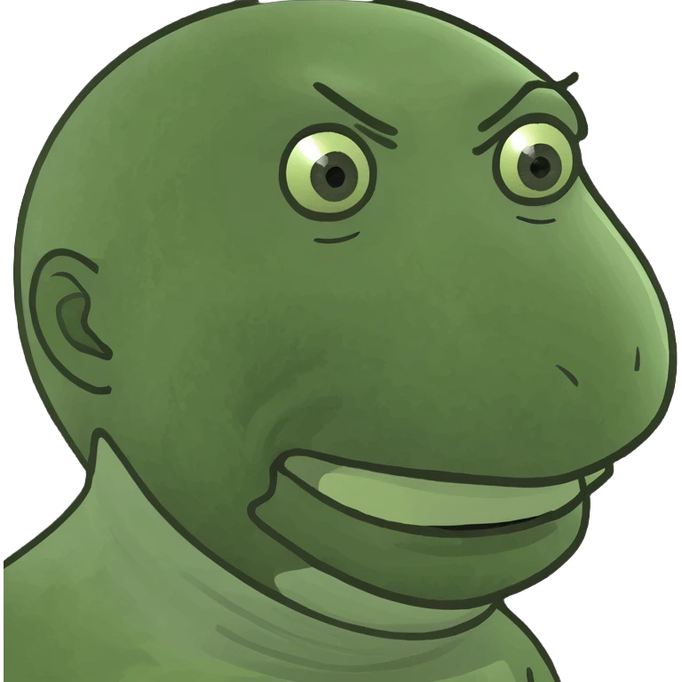 Man with rat face emoji