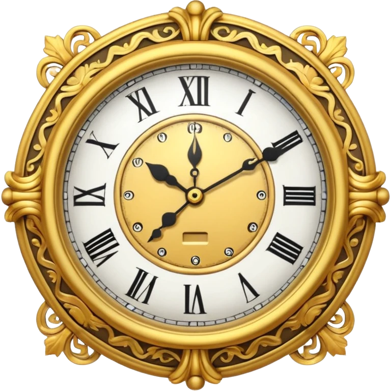 clock of  emoji