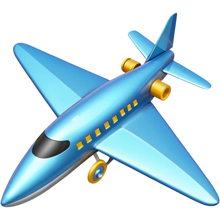 Que el avión esté adentro de un triángulo  emoji