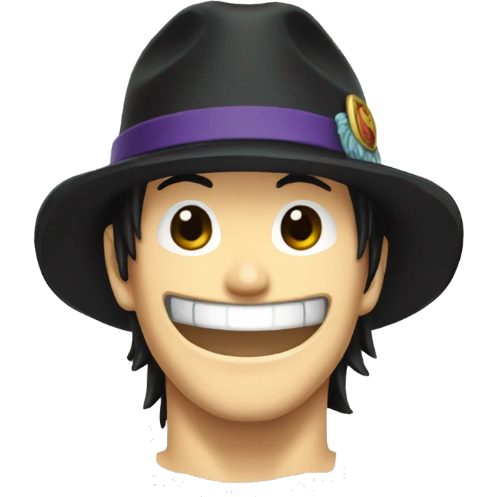 chapeau de ace one piece emoji