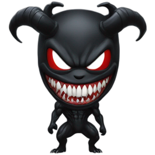 Toro as venom emoji