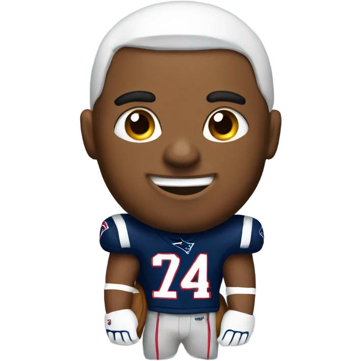 gingerbread Patriots player emoji