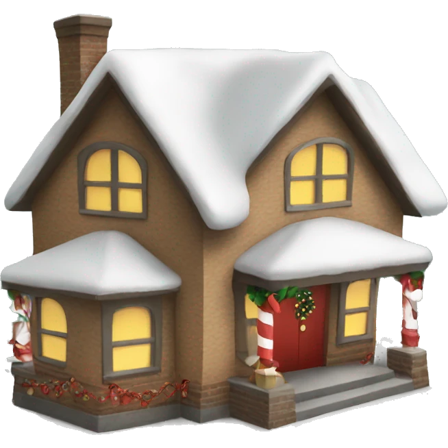 christmas home emoji