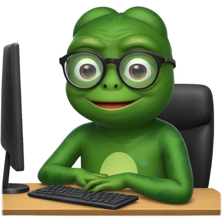 pepe the frog computer  emoji