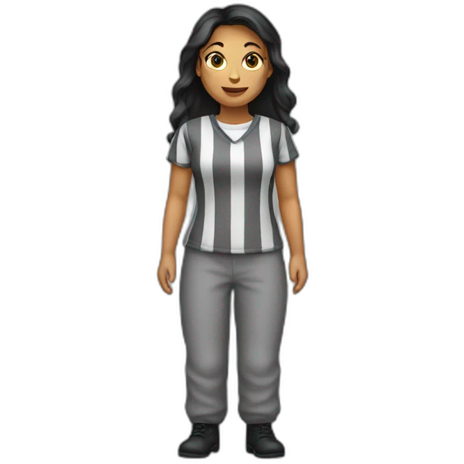 female prisoner emoji
