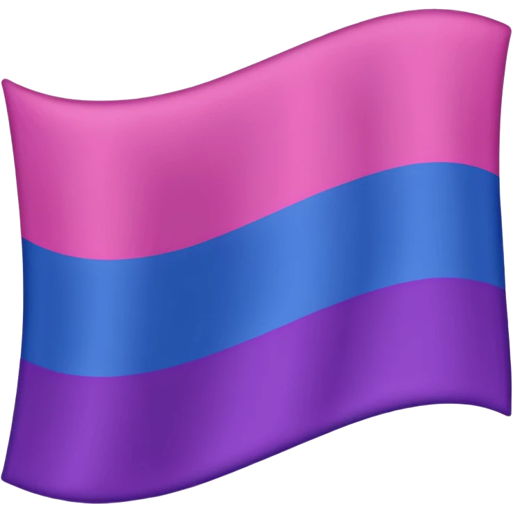 Bisexual flag emoji
