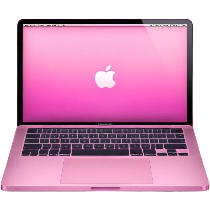 Pink MacBook Pro  emoji