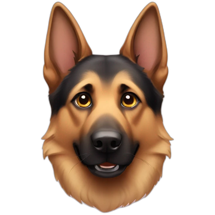 german shepherd emoji
