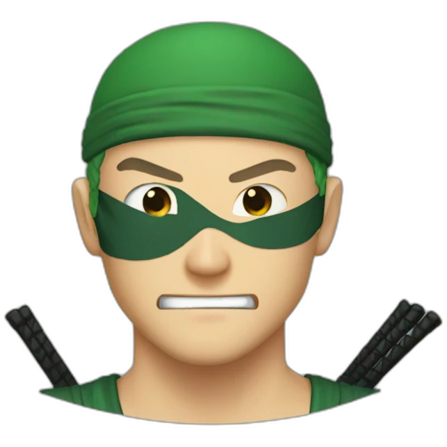 Roronoa zoro emoji