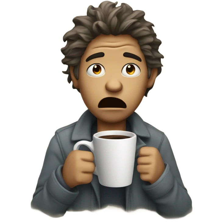 Terrible day  emoji