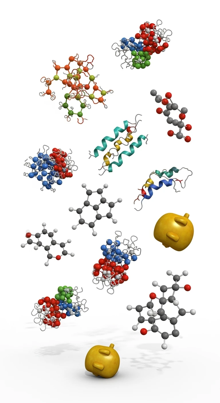 macros come carboidrati proteine e grassi, fluttuano in aria in 3d, sfondo bianco emoji