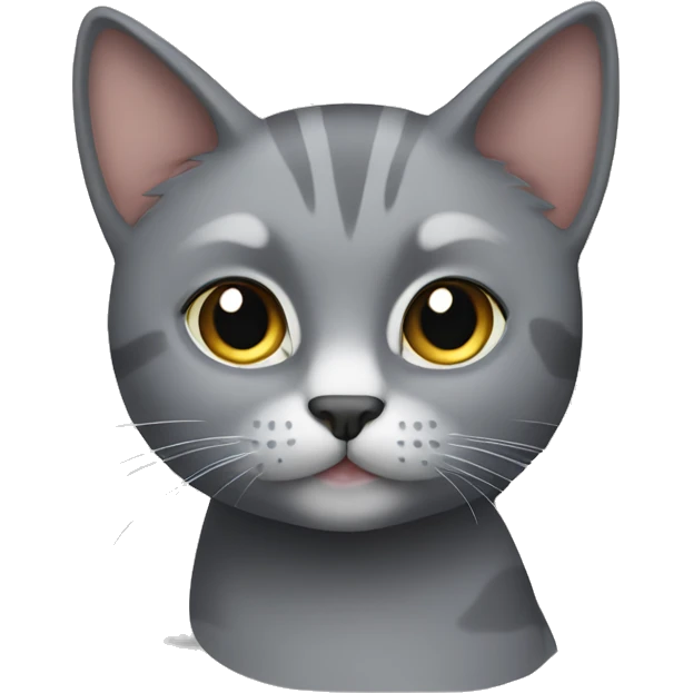 grey cat emoji