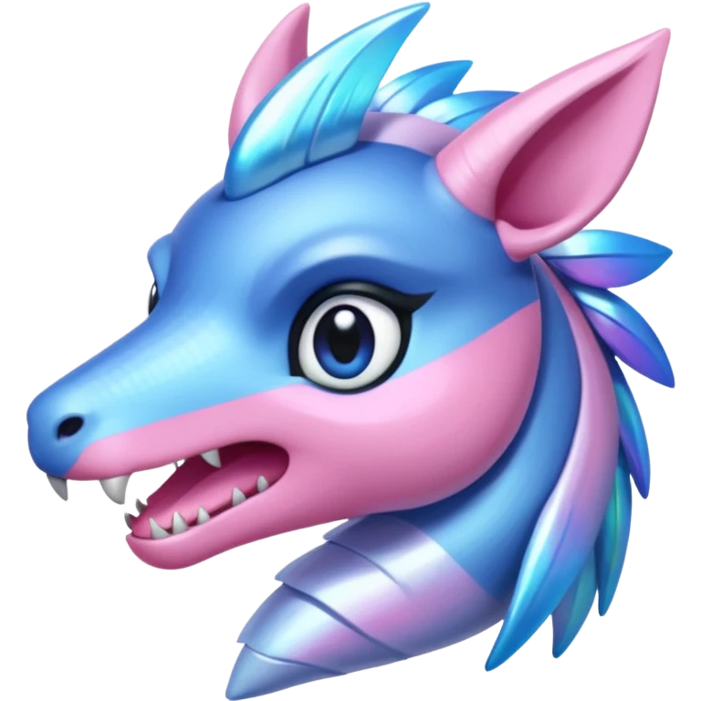 Pokemon legendary azul and pink palkia emoji