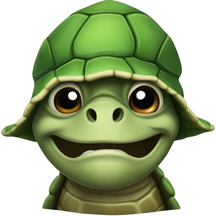 Turtle with wizard h emoji