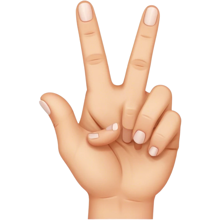 double middle finger up emoji