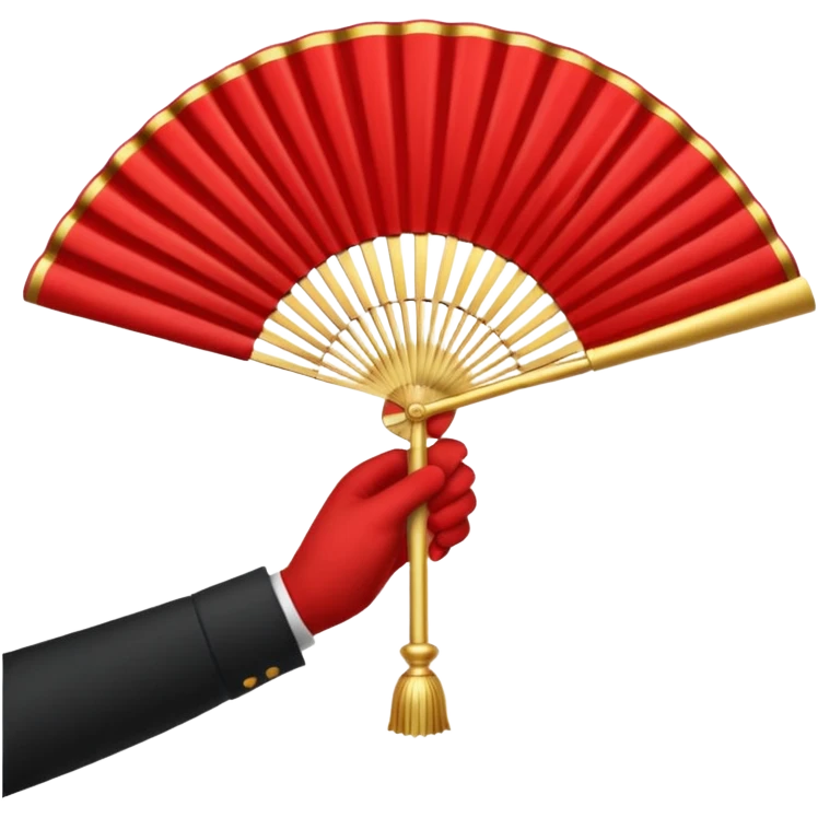 Spanish fan  emoji