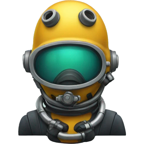 Deep sea diver emoji