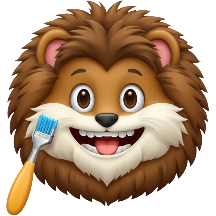 L’âne trotro qui se brosse les dents emoji