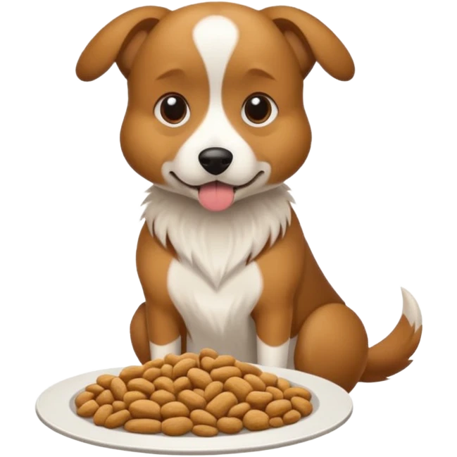 Dog, diet emoji